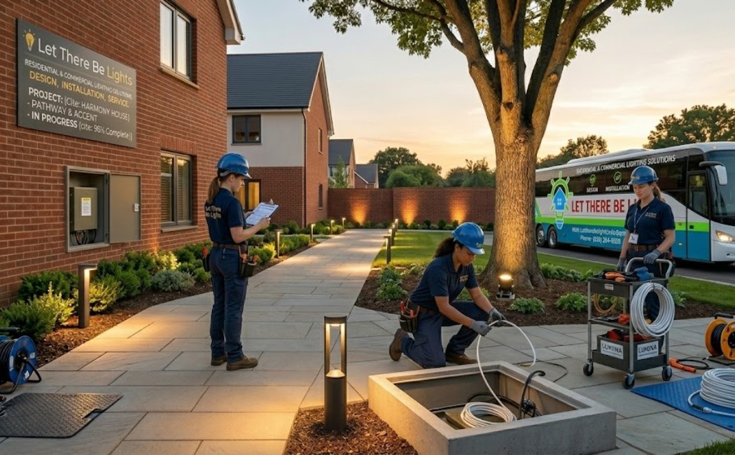 Commercial Outdoor Lighting Installers