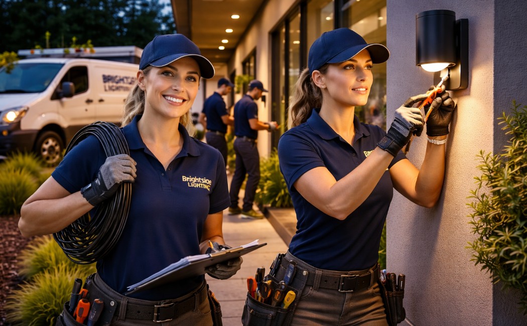 Professional Office Outdoor Lighting Services Experts